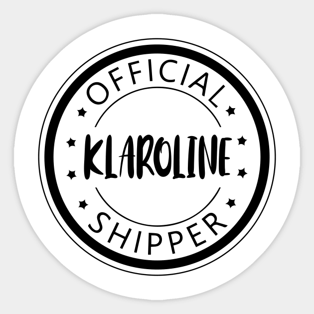 Official Shipper Sticker by We Love Gifts